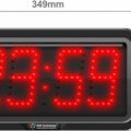 ZA-10 configureerbaar LED-display — maatschets