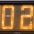ZA-20 Digitale LED-klok amber