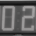 ZA-20 Digitale LED-klok wit